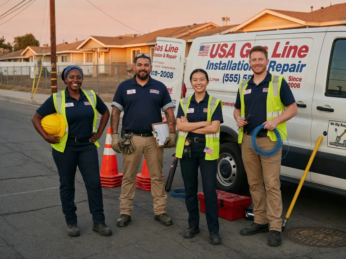 Gas Line Installation company in Monrovia, MD